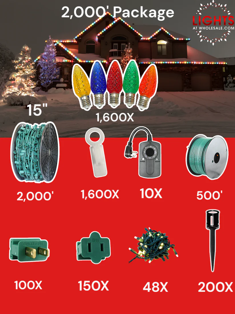 C9 Commercial Elite Bulbs 4000' Contractor Pro Package - Image 7