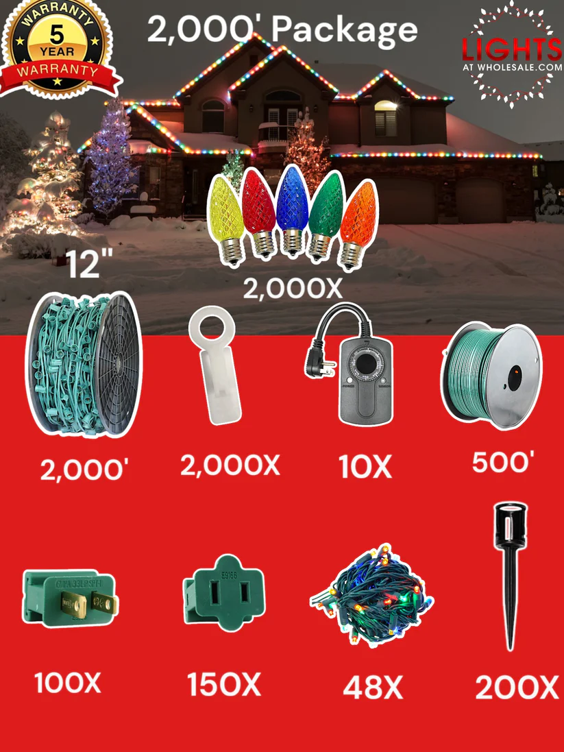 C9 Commercial Elite Bulbs 4000' Contractor Pro Package - Image 21