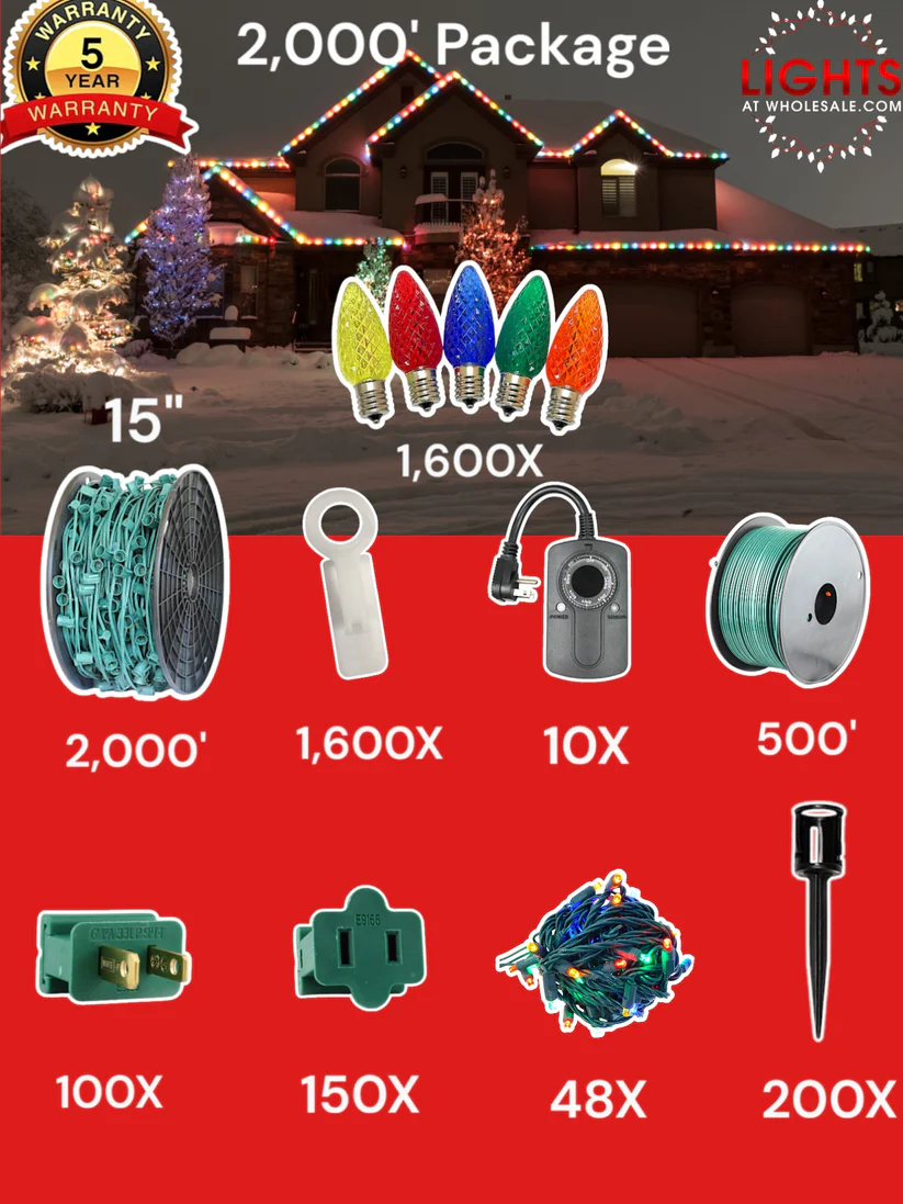 C9 Commercial Elite Bulbs 4000' Contractor Pro Package - Image 15