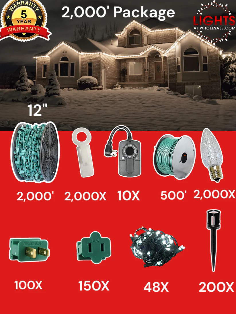 C9 Commercial Elite Bulbs 4000' Contractor Pro Package - Image 20