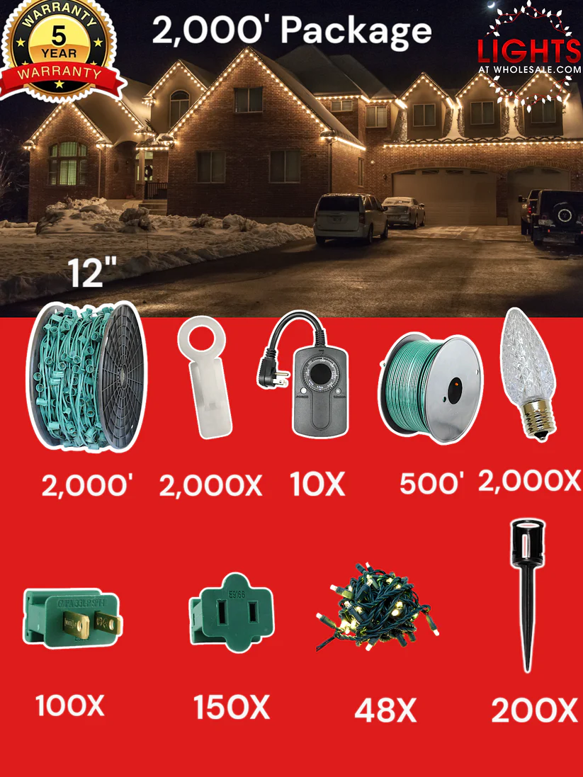 C9 Commercial Elite Bulbs 4000' Contractor Pro Package - Image 19