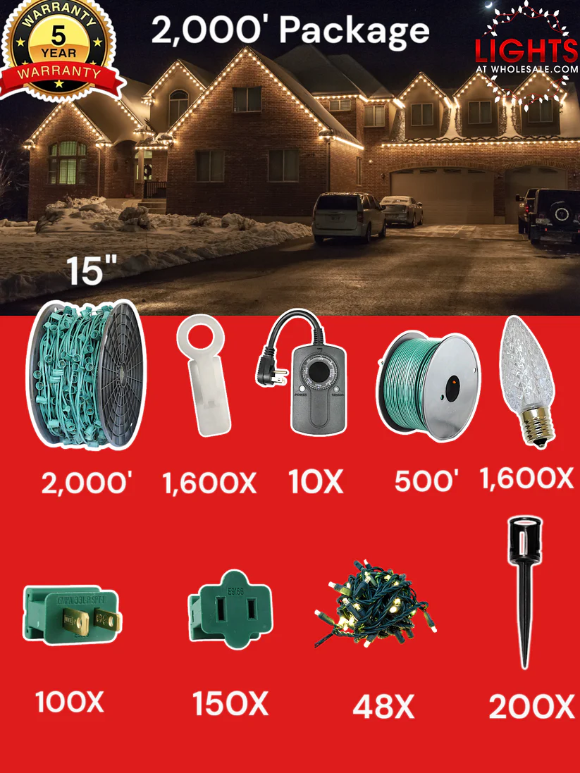 C9 Commercial Elite Bulbs 4000' Contractor Pro Package - Image 17