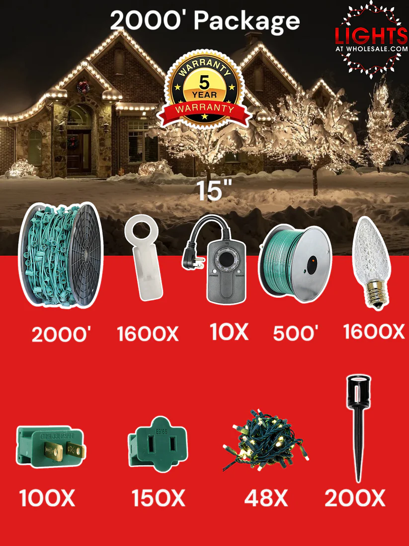 C9 Commercial Elite Bulbs 4000' Contractor Pro Package - Image 9