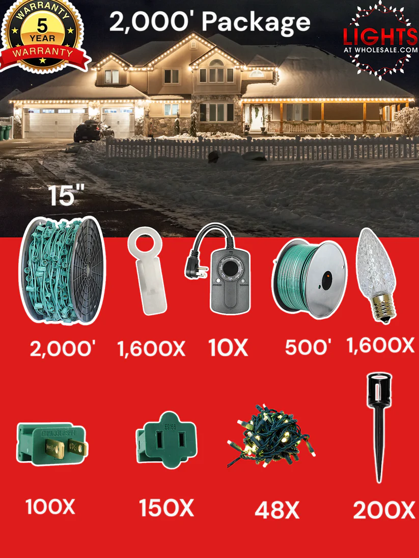 C9 Commercial Elite Bulbs 4000' Contractor Pro Package - Image 8