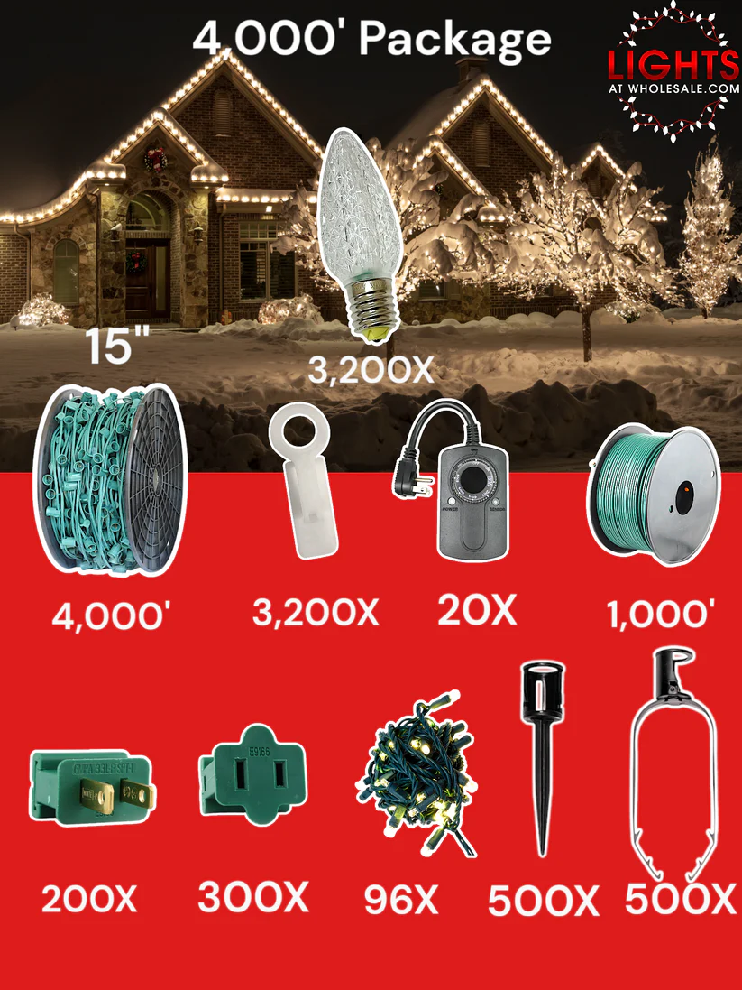 C9 Commercial Elite Bulbs 4000' Contractor Pro Package - Image 2