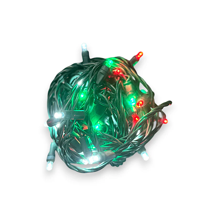 50L 6" Spacing Concave LED Mini Christmas Light (Ball) - Image 27