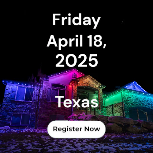 Friday, April 18, 2025 InvisiLights In Person Training Texas