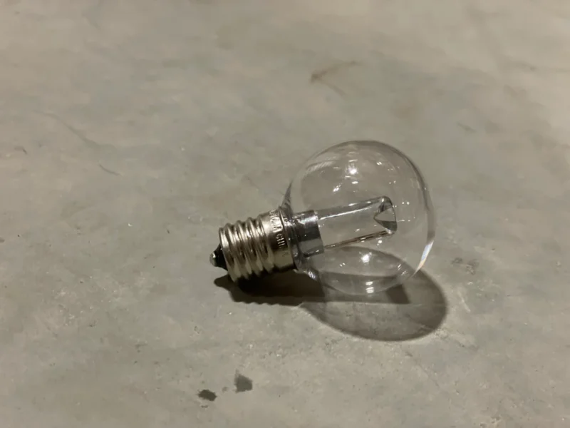 G40 E17 Base LED Bulb - Warm White