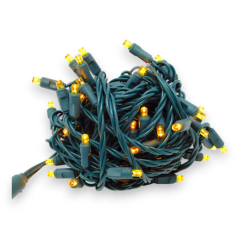 50L 6" Spacing Concave LED Mini Christmas Light (Ball) - Image 32