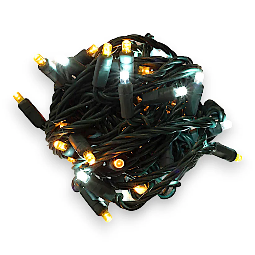50L 6" Spacing Concave LED Mini Christmas Light (Ball) - Image 18