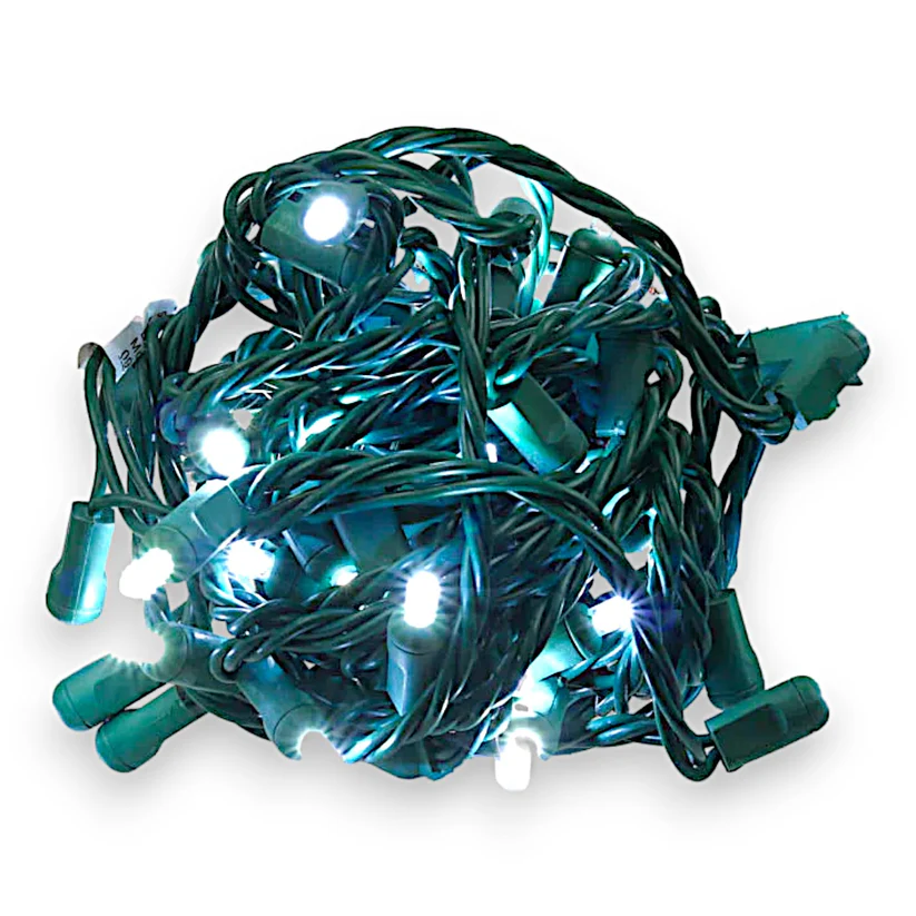 50L 6" Spacing Concave LED Mini Christmas Light (Ball) - Image 4