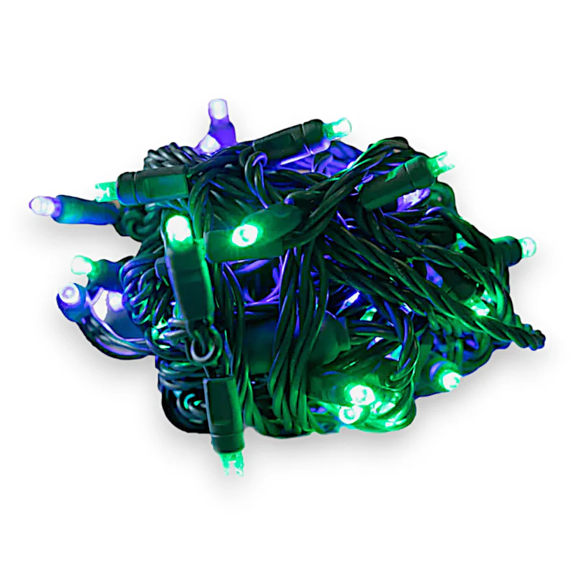 50L 6" Spacing Concave LED Mini Christmas Light (Ball) - Image 5