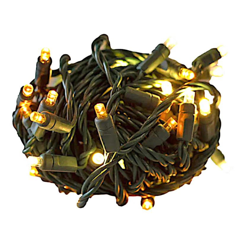 50L 6" Spacing Concave LED Mini Christmas Light (Ball) - Image 6