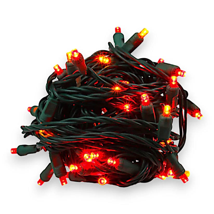 50L 6" Spacing Concave LED Mini Christmas Light (Ball) - Image 7