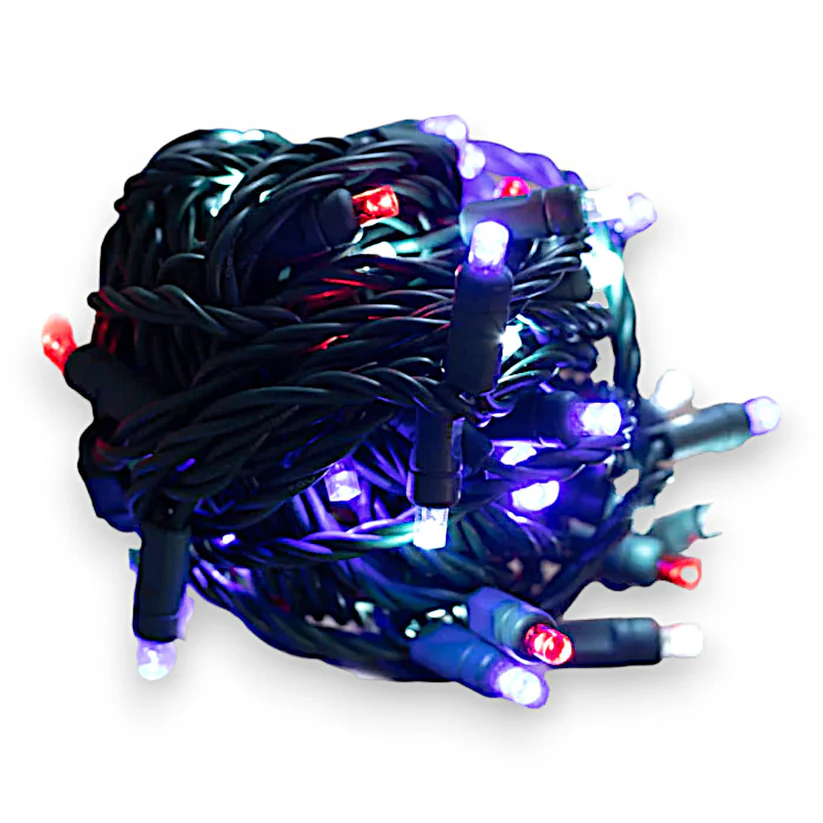 50L 6" Spacing Concave LED Mini Christmas Light (Ball) - Image 8