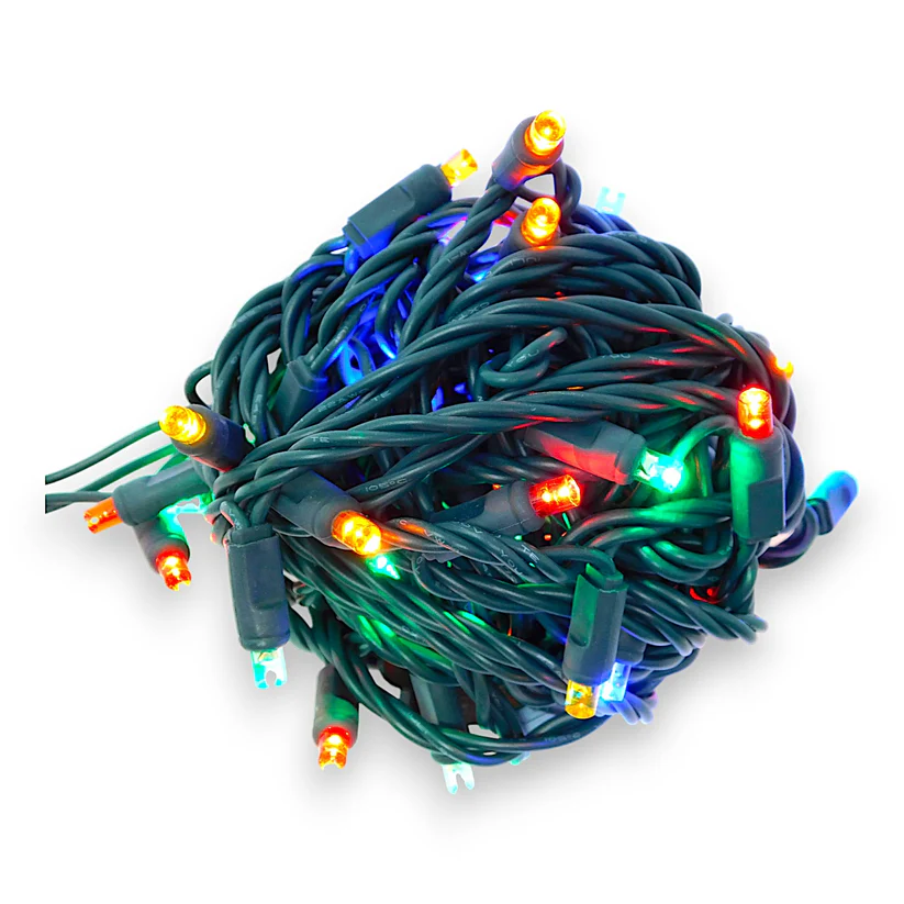 50L 6" Spacing Concave LED Mini Christmas Light (Ball) - Image 12