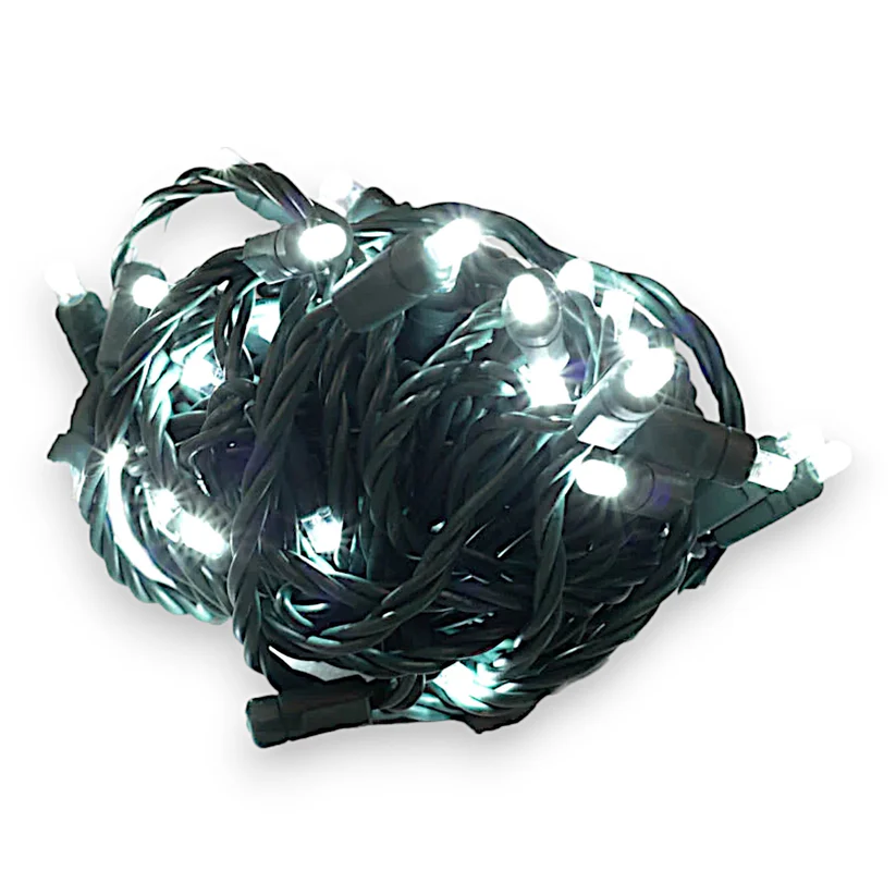 50L 6" Spacing Concave LED Mini Christmas Light (Ball) - Image 16