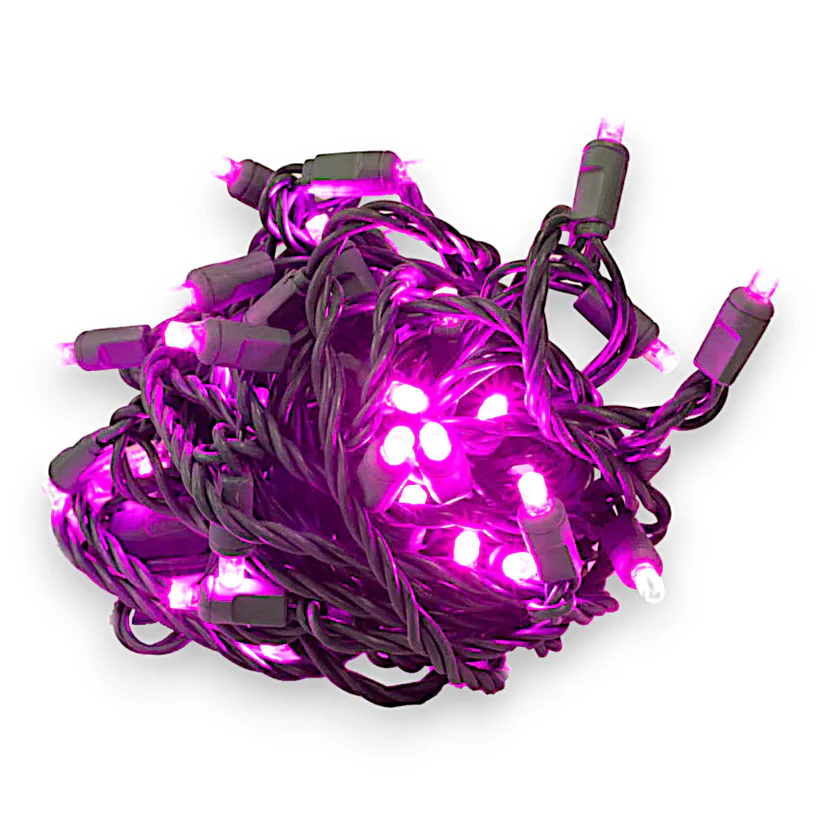 50L 6" Spacing Concave LED Mini Christmas Light (Ball) - Image 15