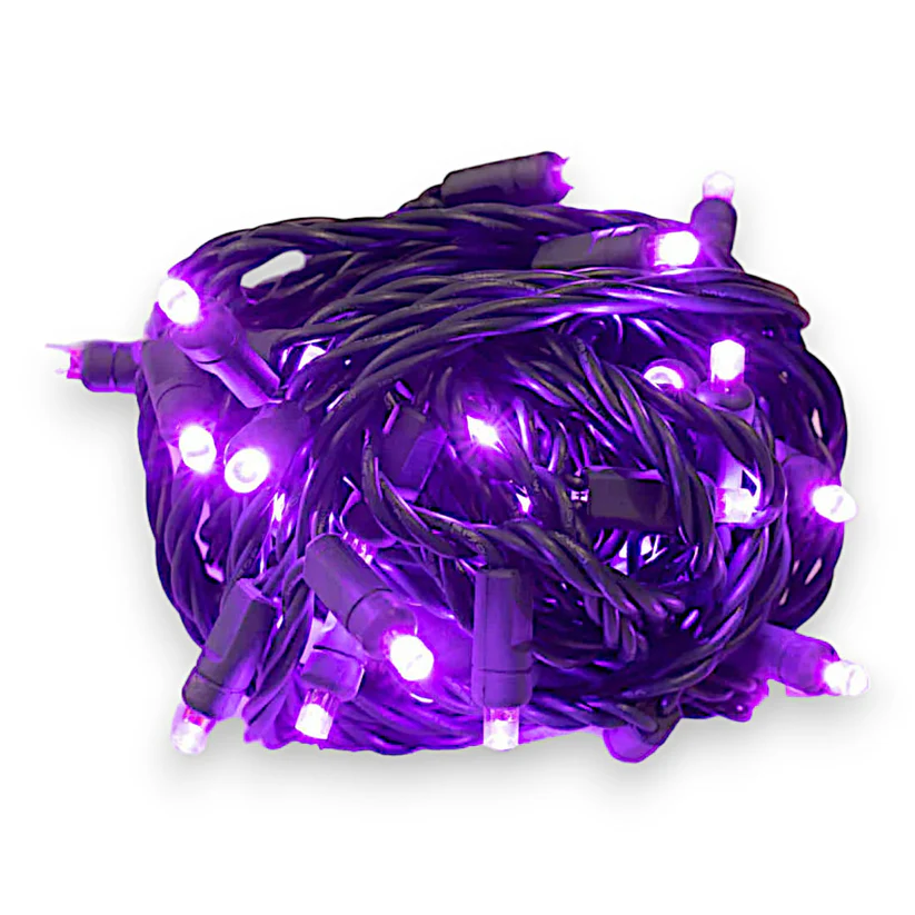 50L 6" Spacing Concave LED Mini Christmas Light (Ball) - Image 19