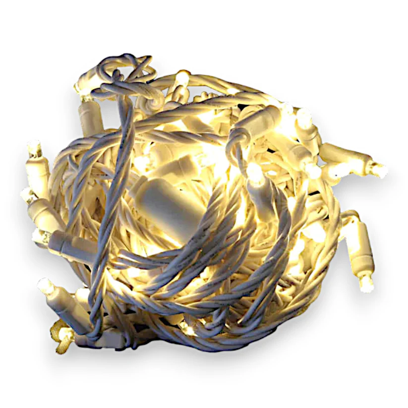 50L 6" Spacing Concave LED Mini Christmas Light (Ball) - Image 29