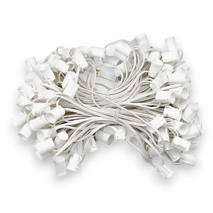 C9 100′ 12" Spacing Socket Wire Stringers - Image 4