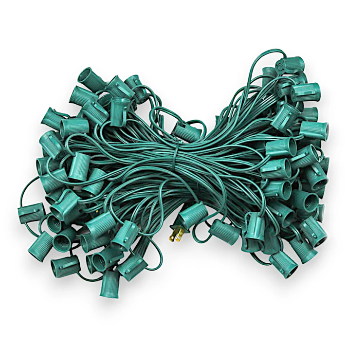 C9 100′ 12" Spacing Socket Wire Stringers